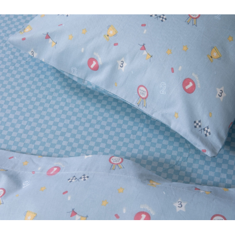 Σεντόνια κούνιας 3τμχ Nef-Nef Homeware Super Boy