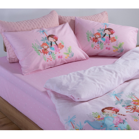 Σεντόνια μονά 3τμχ Nef-Nef Homeware Welcome To India