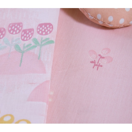 Σεντόνια λίκνου 2τμχ Nef-Nef Homeware Spring Hapiness