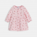 Obaibi Φόρεμα με τυπωμένα σχέδια ροζ για μωρά κοριτσάκια