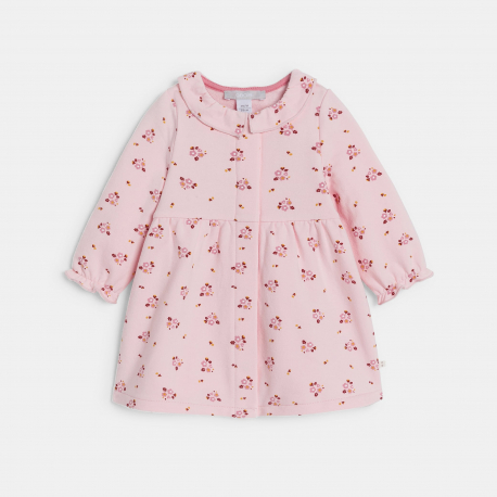 Obaibi Φόρεμα με τυπωμένα σχέδια ροζ για μωρά κοριτσάκια