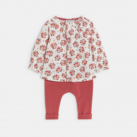 Obaibi Σύνολο για μωρά κοριτσάκια ροζ