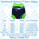 Κάλυμμα πάνας - μαγιό Konfidence™ NeoNappy Clownfish 9-12 μηνών