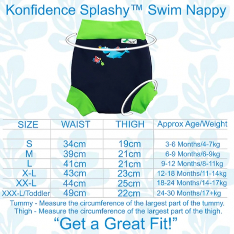 Κάλυμμα πάνας - μαγιό Konfidence™ NeoNappy Clownfish 6-9 μηνών