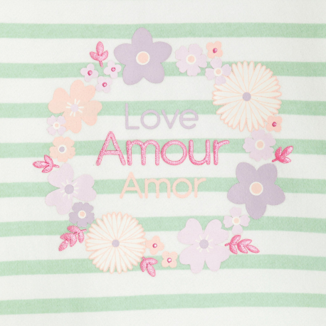 Obaibi Φούτερ από χνουδωτό ύφασμα με τυπωμένα σχέδια για μωρά κοριτσάκια