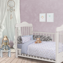 Σετ σεντόνια κούνιας Das® Baby Fun 130x170 cm