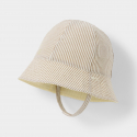 Obaibi Chapeau de soleil reversible beige bebe garcon