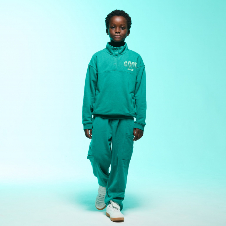 Okaidi Jogging a poches vert garcon