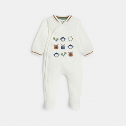 Obaibi Φορμάκι ύπνου από κοτλέ βελούδο, ζωάκια, για μωρά αγοράκια