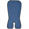Θερινό στρώμα καροτσιού BebeFolie Blue Denim με εσωτερικό δροσιστικό τζελ