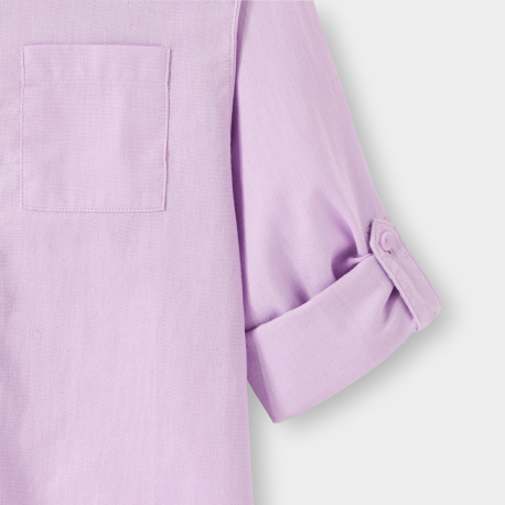 Okaidi Chemise lilas garcon