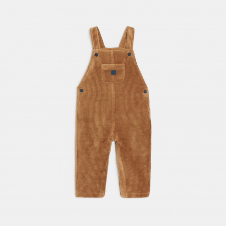 Obaibi Σαλοπέτα από κοτλέ βελούδο σε ανοιχτό καφέ για μωρά αγοράκια