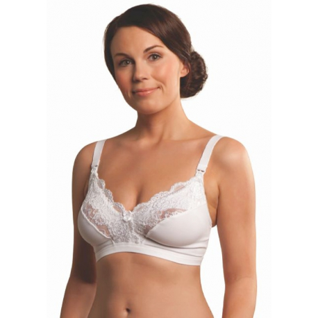 Δαντελένιο σουτιέν θηλασμού Carriwell Microfibre Lace Nursing Bra 3XL