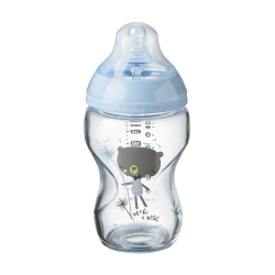 Μπιμπερό Tommee Tippee Closer to nature αργής ροής 250ml 0m+ (1τμχ)