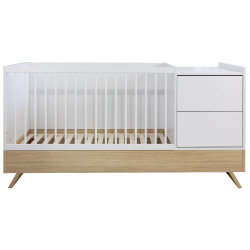 Πολυμορφικό κρεβάτι Faktum Sienna 3in1 White