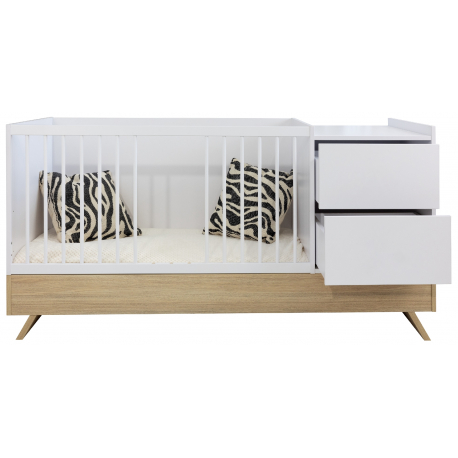 Πολυμορφικό κρεβάτι Faktum Sienna 3in1 White