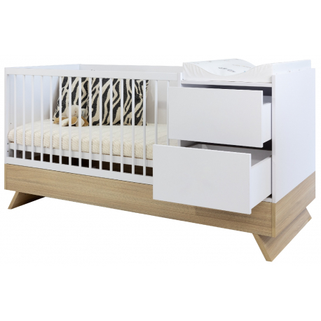 Πολυμορφικό κρεβάτι Faktum Sienna 3in1 White