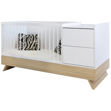 Πολυμορφικό κρεβάτι Faktum Sienna 3in1 White