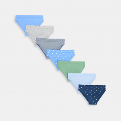 Okaidi Σλιπ μπλε (σετ των 7) για αγόρια