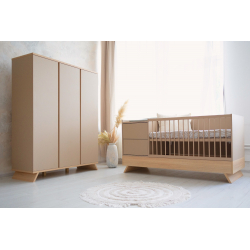 Πολυμορφικό κρεβάτι Faktum Sienna 3in1 Cappuccino