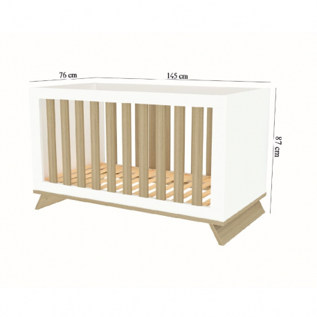 Κρεβάτι Faktum Sienna White 70x140 cm