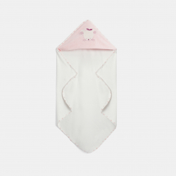 Obaibi Κάπα μπουρνούζι από πετσετέ ύφασμα ποντικάκι, για μωρά κοριτσάκια