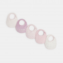 Obaibi Lot de bavoirs roses imprime fleuri bebe fille