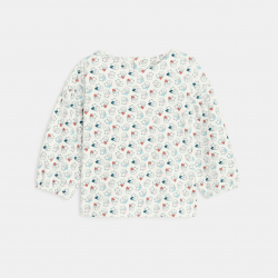 Obaibi Μπλούζα με γατάκια λευκή για μωρά κοριτσάκια