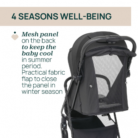 Καρότσι Chicco Taormina Charcoal