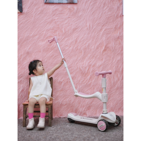 Πατίνι με κάθισμα Lecoco® Sspeed LV3 Ροζ