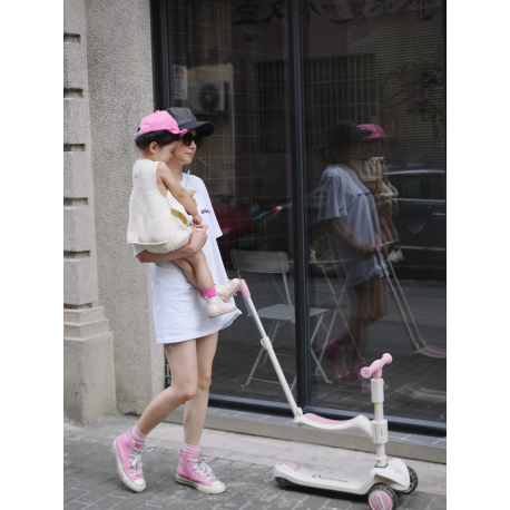 Πατίνι με κάθισμα Lecoco® Sspeed LV3 Ροζ