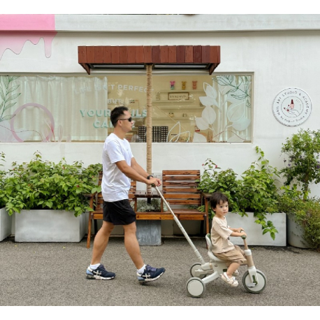 Τρίκυκλο και ποδήλατο ισορροπίας Lecoco® Walker S3 Πράσινο