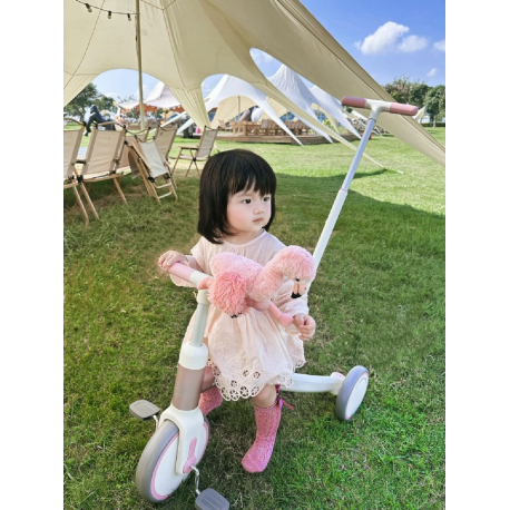 Τρίκυκλο και ποδήλατο ισορροπίας Lecoco® Walker S3 Ροζ