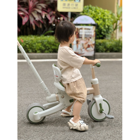 Τρίκυκλο ποδήλατο Lecoco® Walker S3max με δακτύλιο ασφαλείας Ροζ