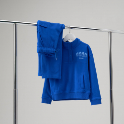 Okaidi Sweat col montant bleu garcon