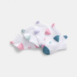 Obaibi Lot de chaussettes multicolores bebe fille