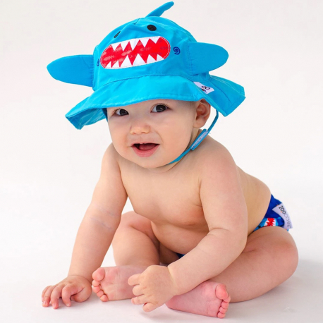 Σετ πάνα - μαγιό και καπέλο ZOOCCHiNi™ Sherman the Shark 12-24 μηνών