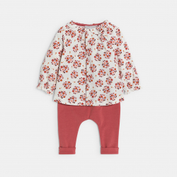 Obaibi Σύνολο για μωρά κοριτσάκια ροζ