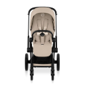 Καρότσι και port-bebe Cybex Platinum Priam Comfort Matt Black - Cozy Beige