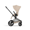 Καρότσι και port-bebe Cybex Platinum Priam Comfort Matt Black - Cozy Beige