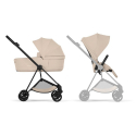 Καρότσι και port-bebe Cybex Platinum Mios Comfort Matt Black - Cozy Beige