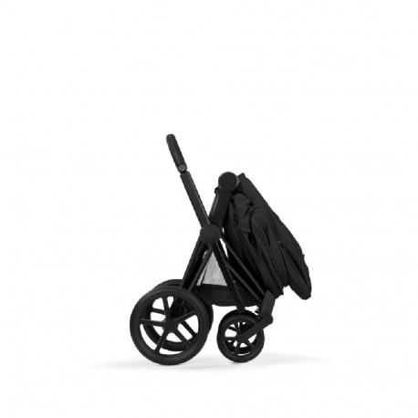 Καρότσι και port-bebe Cybex Platinum Priam Comfort Matt Black - Sepia Black