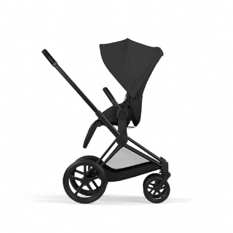 Καρότσι και port-bebe Cybex Platinum Priam Comfort Matt Black - Sepia Black