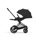 Καρότσι και port-bebe Cybex Platinum Priam Comfort Matt Black - Sepia Black