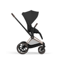 Καρότσι και port-bebe Cybex Platinum Priam Comfort Rosegold - Sepia Black