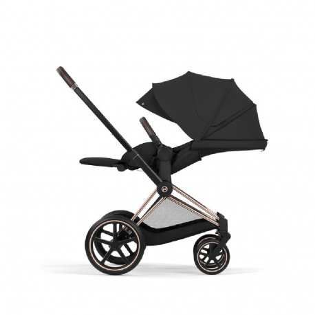 Καρότσι και port-bebe Cybex Platinum Priam Comfort Rosegold - Sepia Black