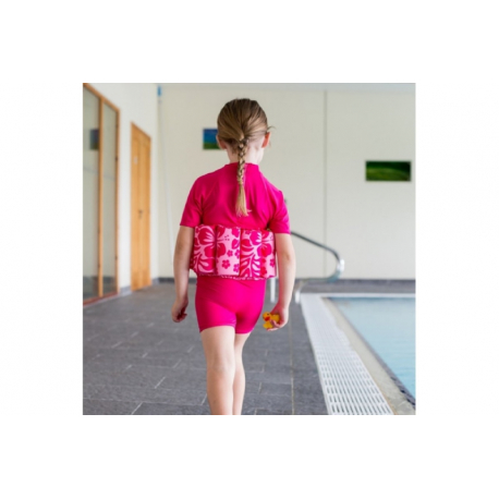 Σωσίβιο - ολόσωμο μαγιό Konfidence™ Floatsuit Hibiscus 4-5 ετών