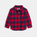 Obaibi Πουκάμισο καρό κόκκινο για μωρά αγοράκια