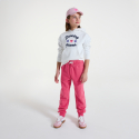 Okaidi Jogging rose en molleton Fille