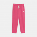 Okaidi Jogging rose en molleton Fille